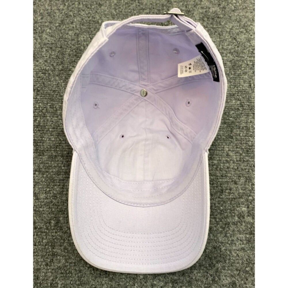 Nike Heritage 86 Hat Cap Peace Flowers Unstructured Adjustable Lavender Twill - Picture 4 of 5